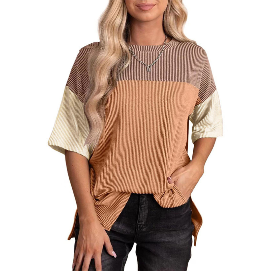 BRYNLUE™ | Casual Loose Fit Striped Summer Top