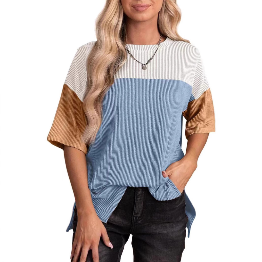 BRYNLUE™ | Casual Loose Fit Striped Summer Top
